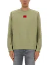 Hugo Boss Sweatshirt Hugo Men Color Green In Green