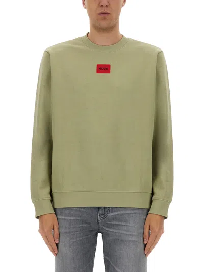 HUGO BOSS SWEATSHIRT WITH LOGO