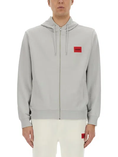 HUGO BOSS SWEATSHIRT WITH LOGO