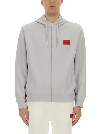 HUGO BOSS SWEATSHIRT WITH LOGO
