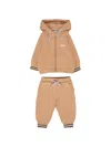 Hugo Boss Sweatshirt With Pants Set In Brown