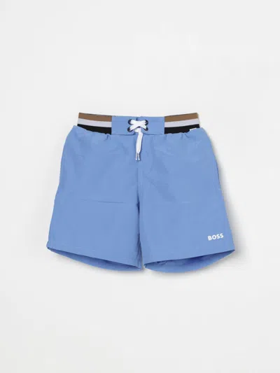 Hugo Boss Swimsuit Boss Kids Color Blue