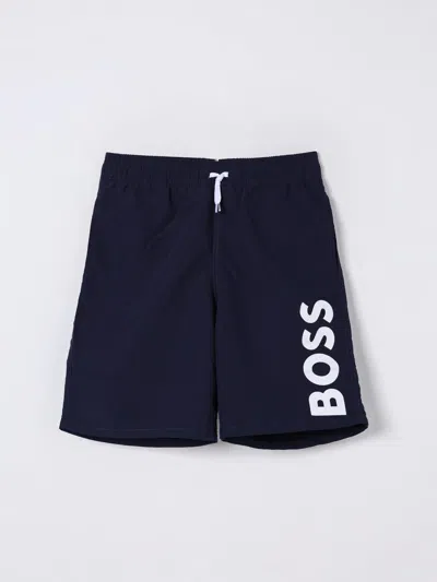 Hugo Boss Swimsuit Boss Kids Color Marine