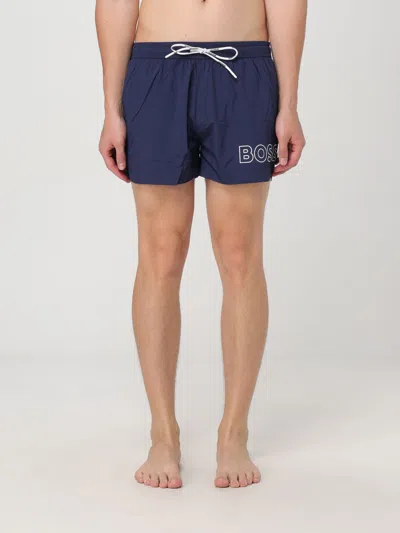 Hugo Boss Swimsuit Boss Men Color Blue 1 In Blue 1