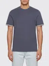 Hugo Boss T-shirt Boss Men Color Wisteria In Gray