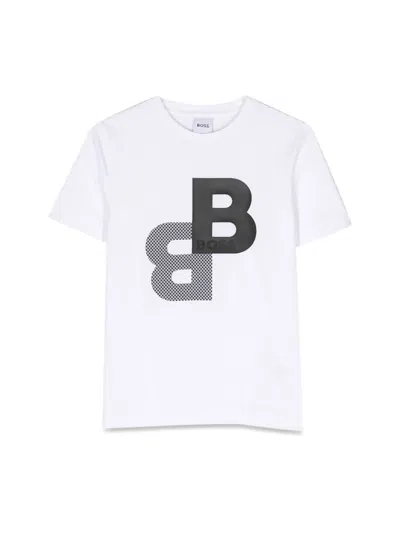 Hugo Boss Kids' T-shirt B In White