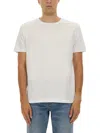 Hugo Boss Boss Camel "l-tesar 14" T-shirt In White