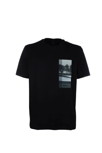 Hugo Boss T-shirt In Black