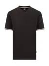 Hugo Boss Boss Man T-shirt Black Size Xl Cotton In Black