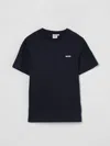 Hugo Boss T-shirt Boss Kids Color Blue In Brown
