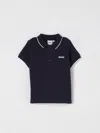 Hugo Boss T-shirt Boss Kids Color Navy In Navy