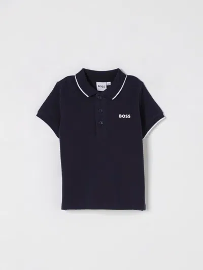 Hugo Boss Babies' T-shirt Boss Kids Color Navy
