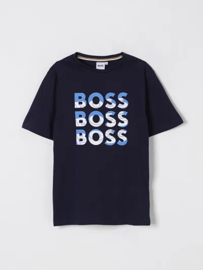 Hugo Boss T-shirt Boss Kids Color Navy