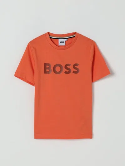 Hugo Boss T-shirt Boss Kids Color Red