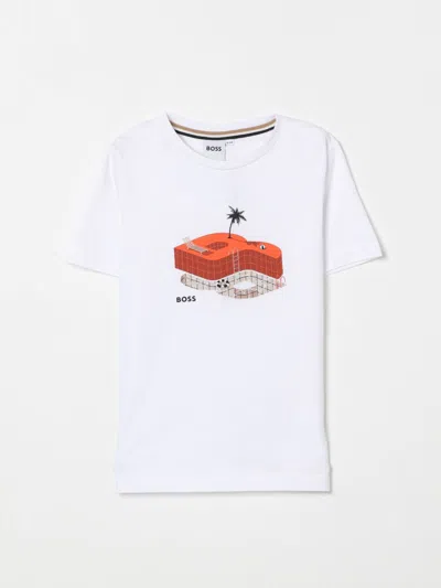 Hugo Boss T-shirt Boss Kids Color White