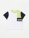 Hugo Boss T-shirt Boss Kids Color White In White