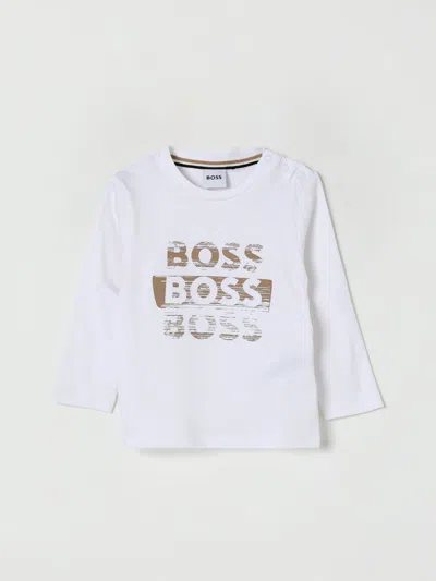 Hugo Boss Babies' T-shirt Boss Kids Color White