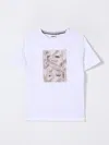 Hugo Boss T-shirt Boss Kinder Farbe Weiss In Weiss