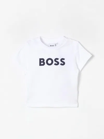 Hugo Boss T-shirt Boss Kids Color White In Weiss
