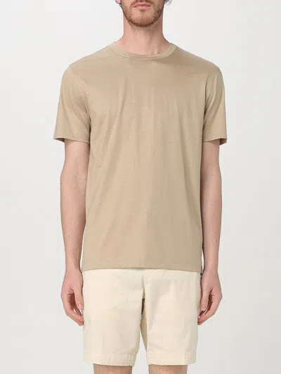 Hugo Boss T-shirt Boss Men Color Beige
