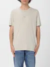 Hugo Boss T-shirt Boss Uomo Colore Beige In Brown