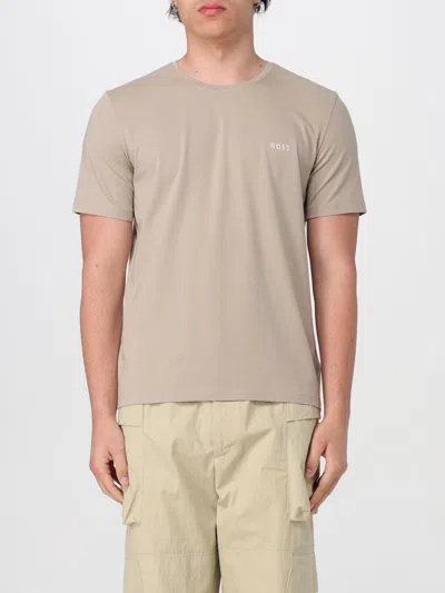 Hugo Boss T-shirt Boss Men Color Beige