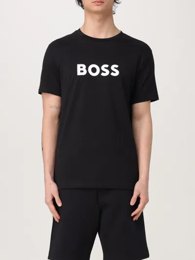 HUGO BOSS T-SHIRT BOSS MEN COLOR BLACK,426871002