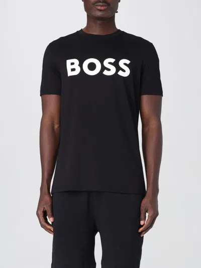 HUGO BOSS T-SHIRT BOSS MEN COLOR BLACK,F86711002