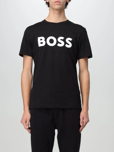 Hugo Boss T-shirt Boss Men Color Black
