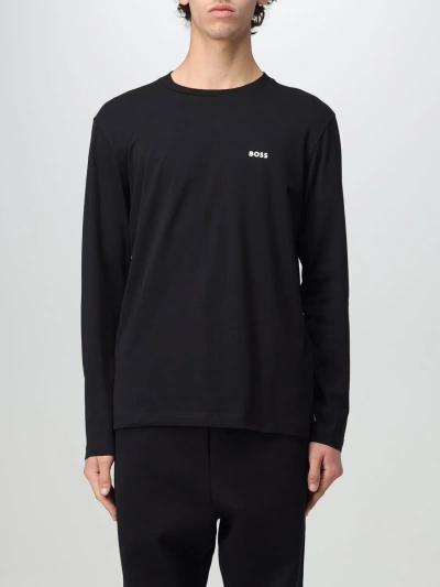 HUGO BOSS T-SHIRT BOSS MEN COLOR BLACK,F34664002