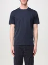 Hugo Boss Slim-fit Crewneck T-shirt In Blue