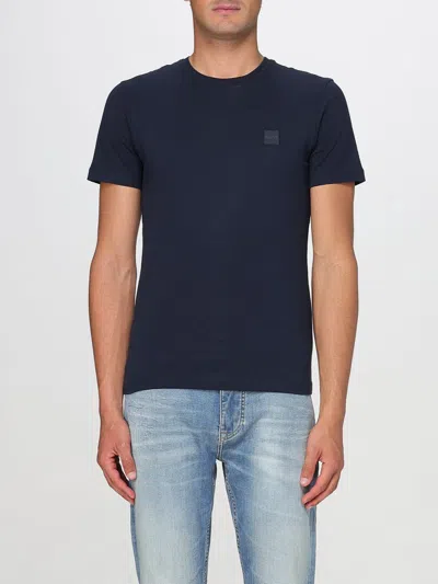 HUGO BOSS T-SHIRT BOSS MEN COLOR BLUE,G92454009