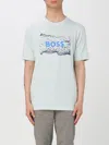 Hugo Boss Cotton-jersey T-shirt With Logo Artwork