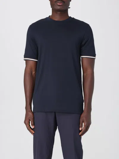 Hugo Boss T-shirt Boss Men Color Blue
