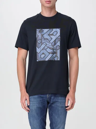 Hugo Boss T-shirt Boss Men Color Blue