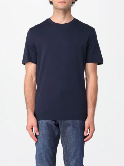 Hugo Boss T-shirt Boss Men Color Blue