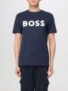 Hugo Boss T-shirt Boss Men Color Blue