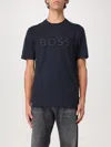 Hugo Boss T-shirt Boss Men Color Blue In Blau