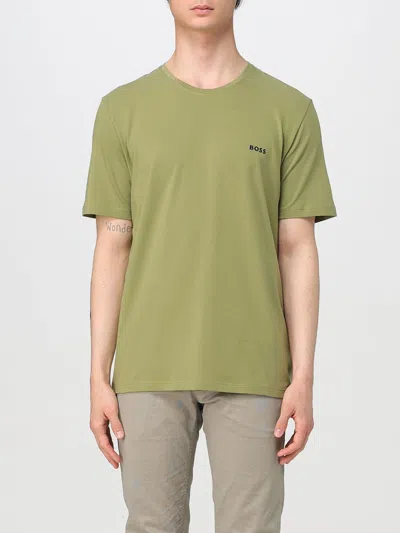 Hugo Boss T-shirt Boss Men Color Green
