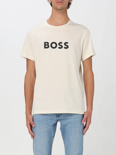 Hugo Boss Boss Chest Logo T-shirt In White