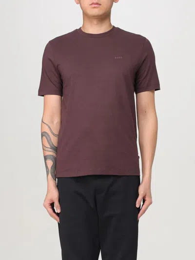 Hugo Boss T-shirt Boss Men Color Red In Rot