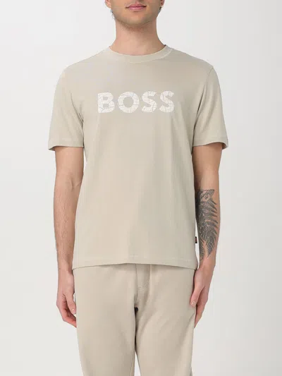 Hugo Boss T-shirt Boss Men Color Sand