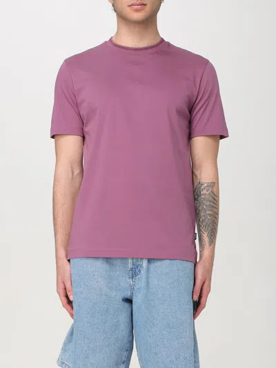 Hugo Boss T-shirt Boss Men Color Violet