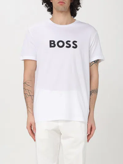 HUGO BOSS T-SHIRT BOSS MEN COLOR WHITE,426766001