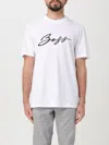 Hugo Boss T-shirt Boss Men Color White In White