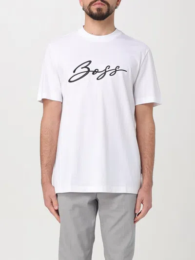 Hugo Boss T-shirt Boss Men Color White