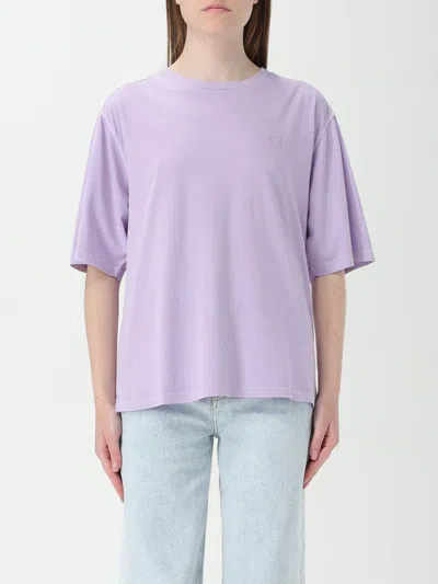 Hugo Boss T-shirt Boss Woman Color Lilac In 淡紫色