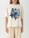 Hugo Boss Cotton-jersey Oversized-fit T-shirt With Seasonal Artwork In White