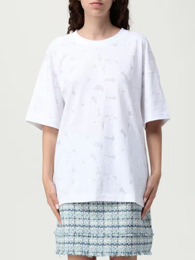 Hugo Boss T-shirt Boss Damen Farbe Weiss In White