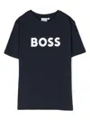 Hugo Boss Boss T-shirt "tiburt" In Blue